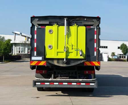 東風(fēng)天錦掃路車，洗掃車，專威牌HTW5160TXSD型東風(fēng)天錦洗掃車